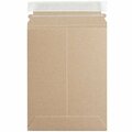 Lavex Stayflats Kraft Self-Sealing Rigid Mailer #10, 100PK 442SF10PSK